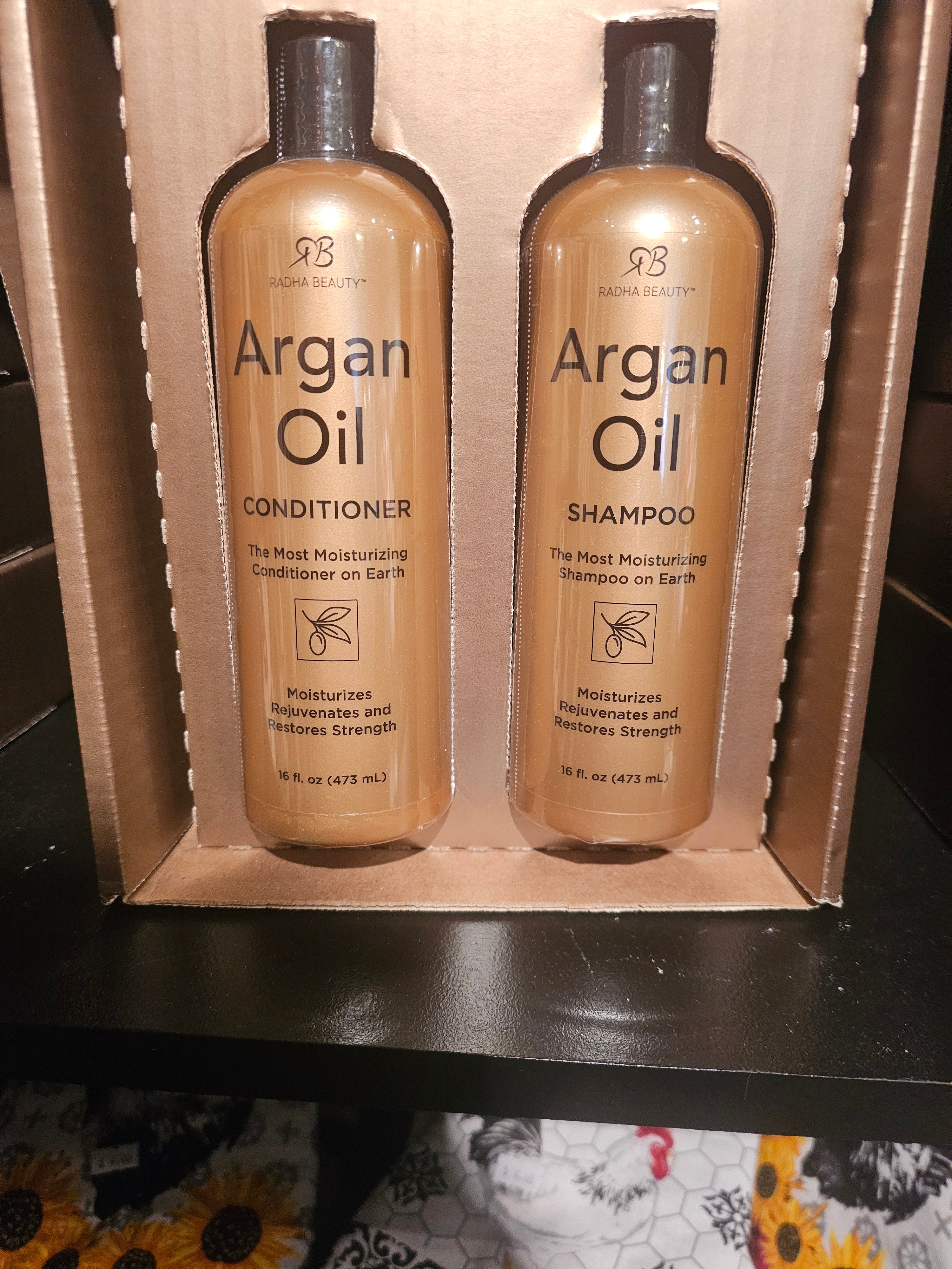 ARGAN OIL SHAMPOO AND CONDITIONER