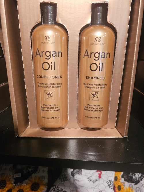 ARGAN OIL SHAMPOO AND CONDITIONER