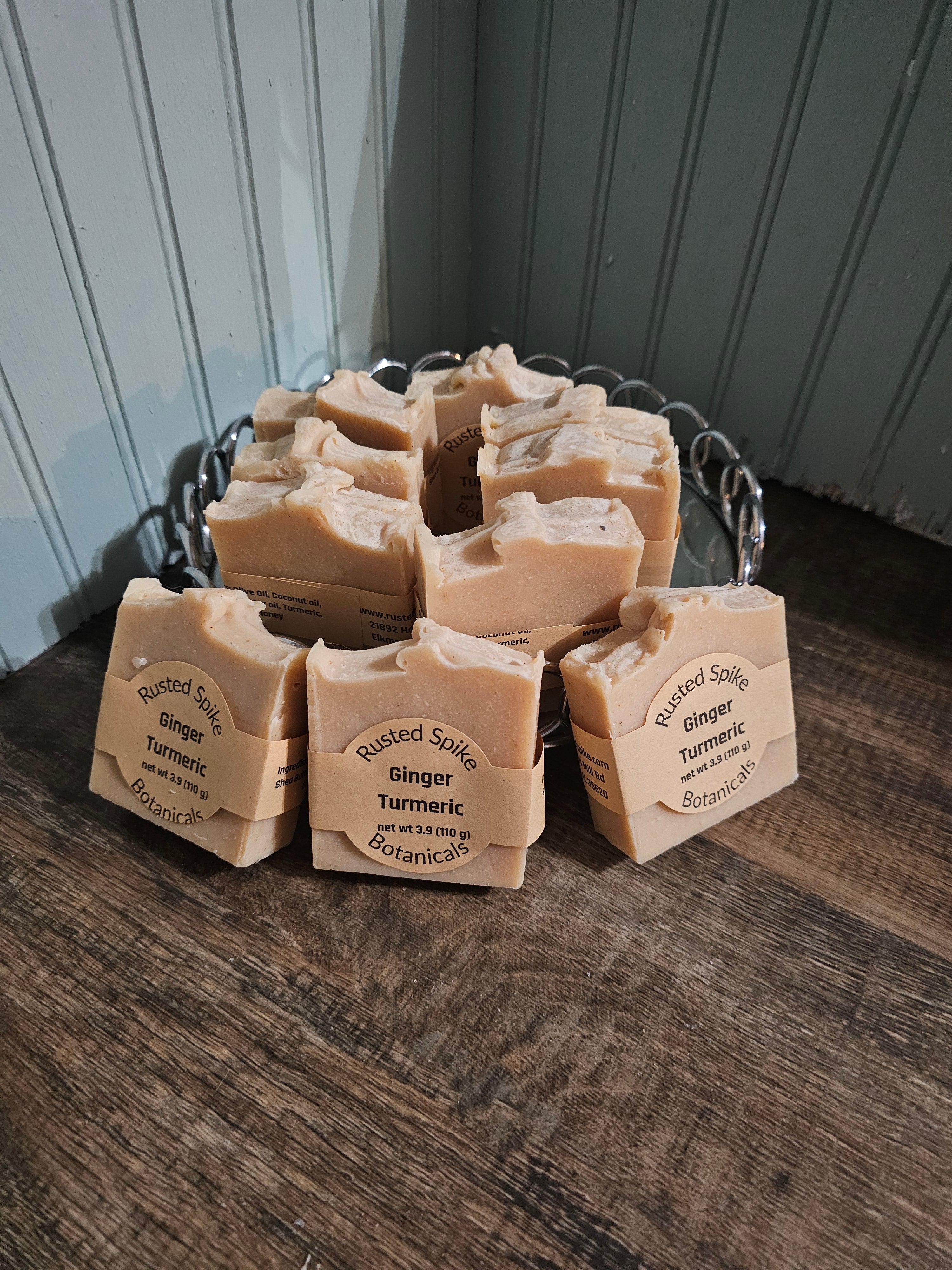 Ginger Turmeric Cold Pressed Soap