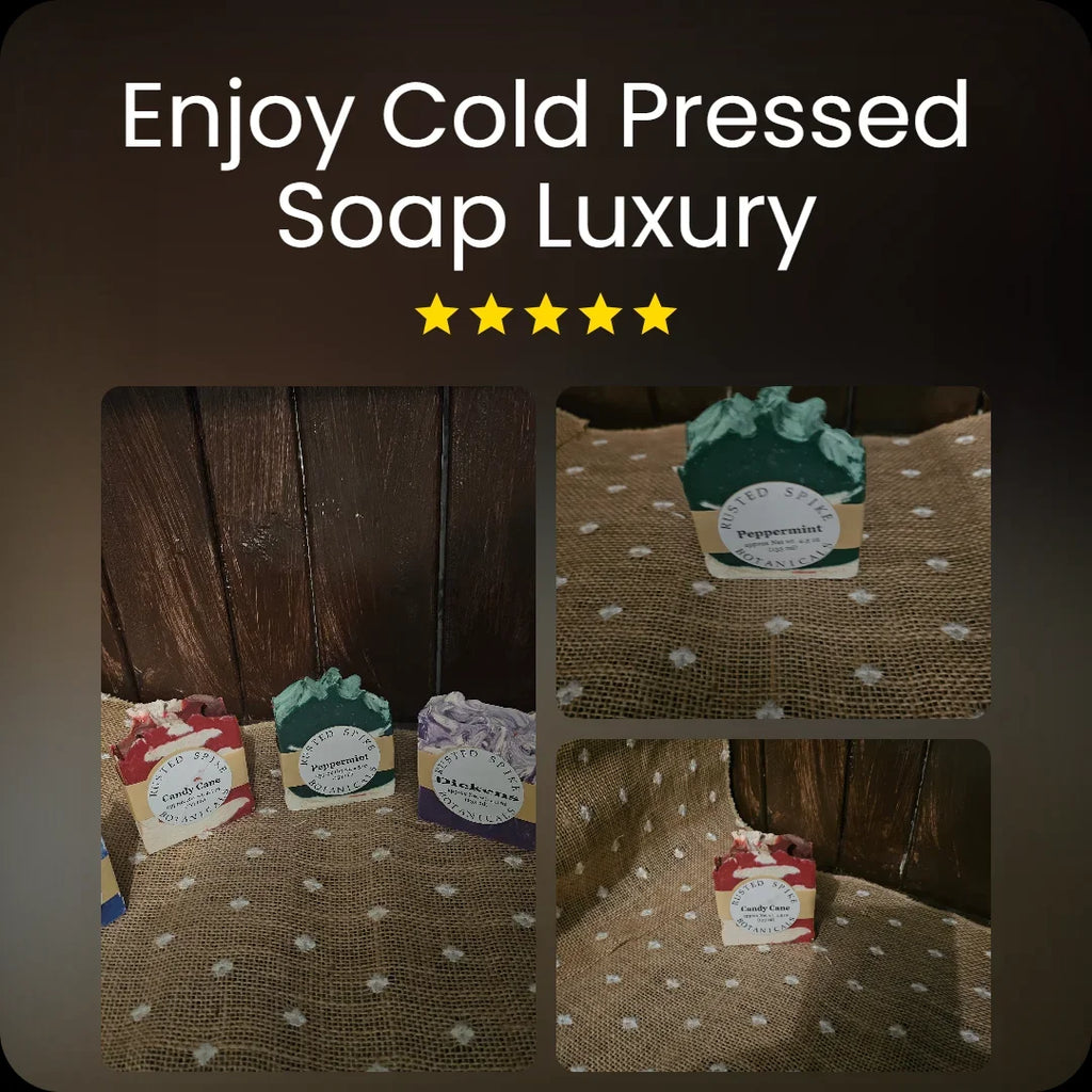 Cold Pressed Soap Christmas Collection