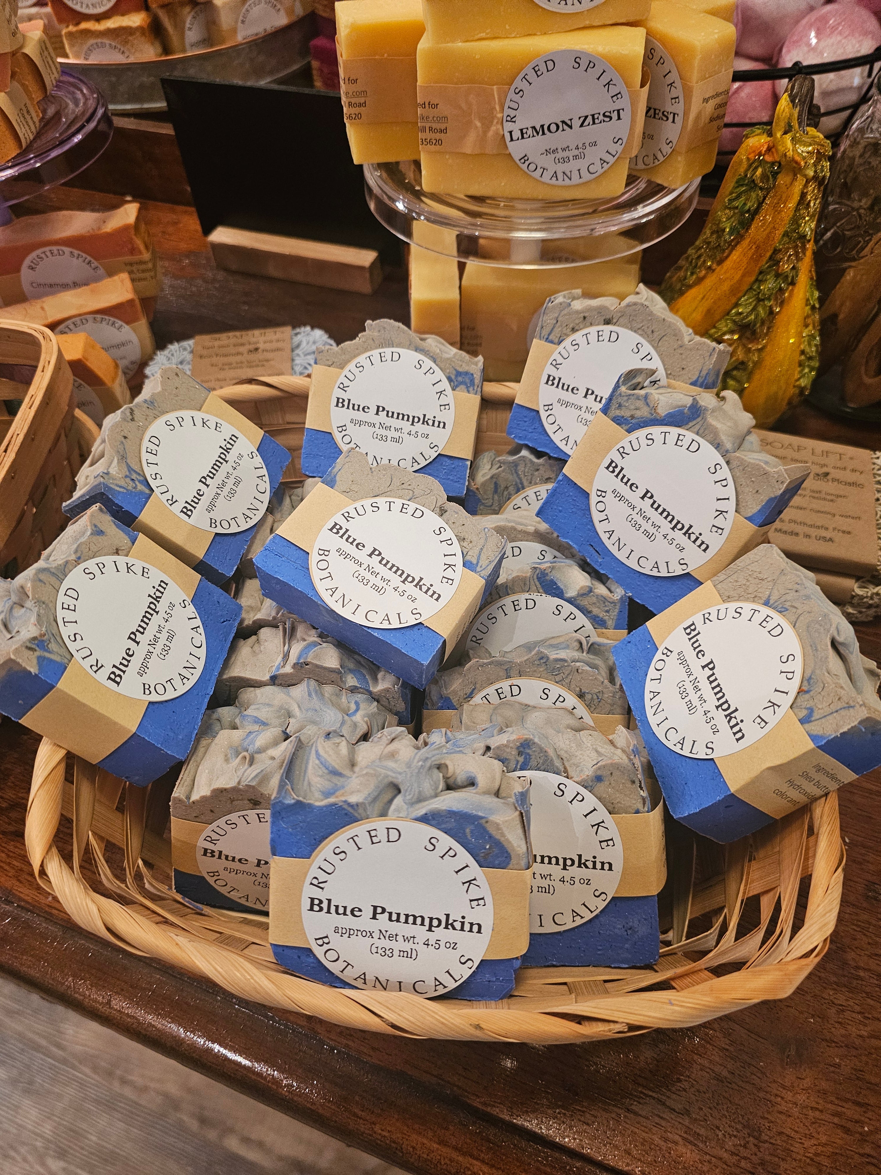 PUMPKIN SPICE SOAPS AND BATH BOMBS