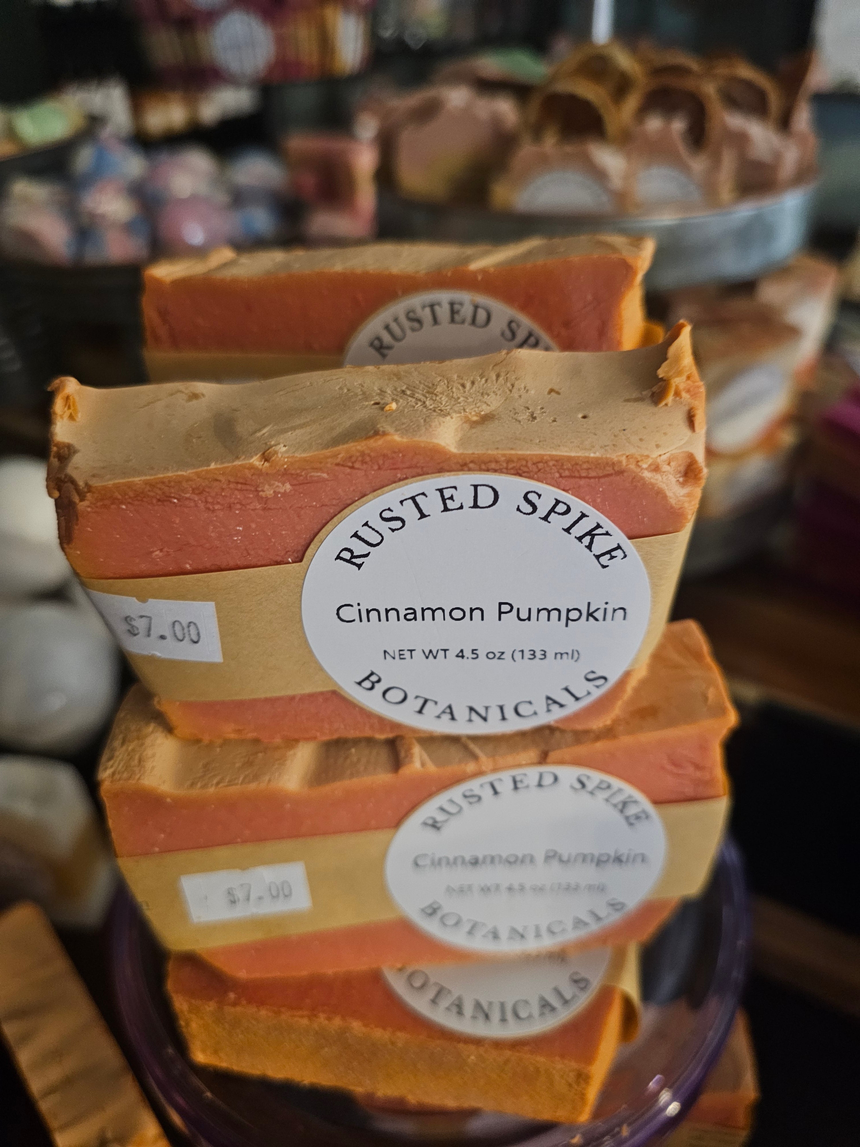 PUMPKIN SPICE SOAPS AND BATH BOMBS