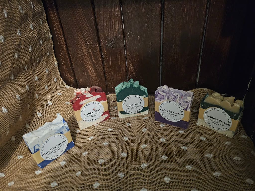 Cold Pressed Soap Christmas Collection