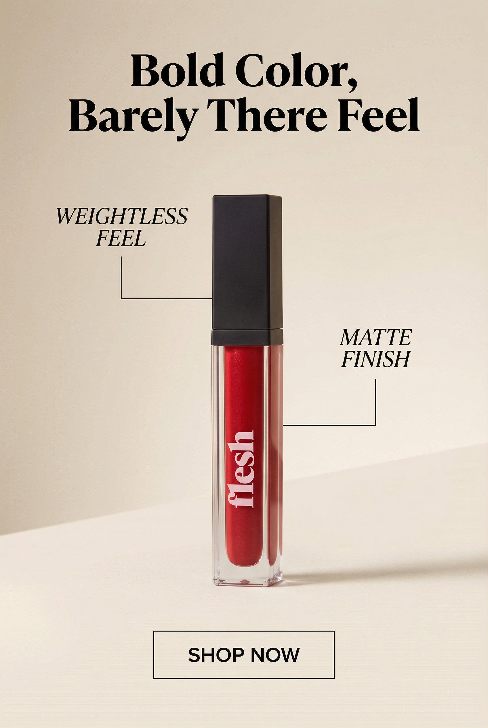 PROUD FLESH - Matte Liquid Lip Color -Brazen 2PAK