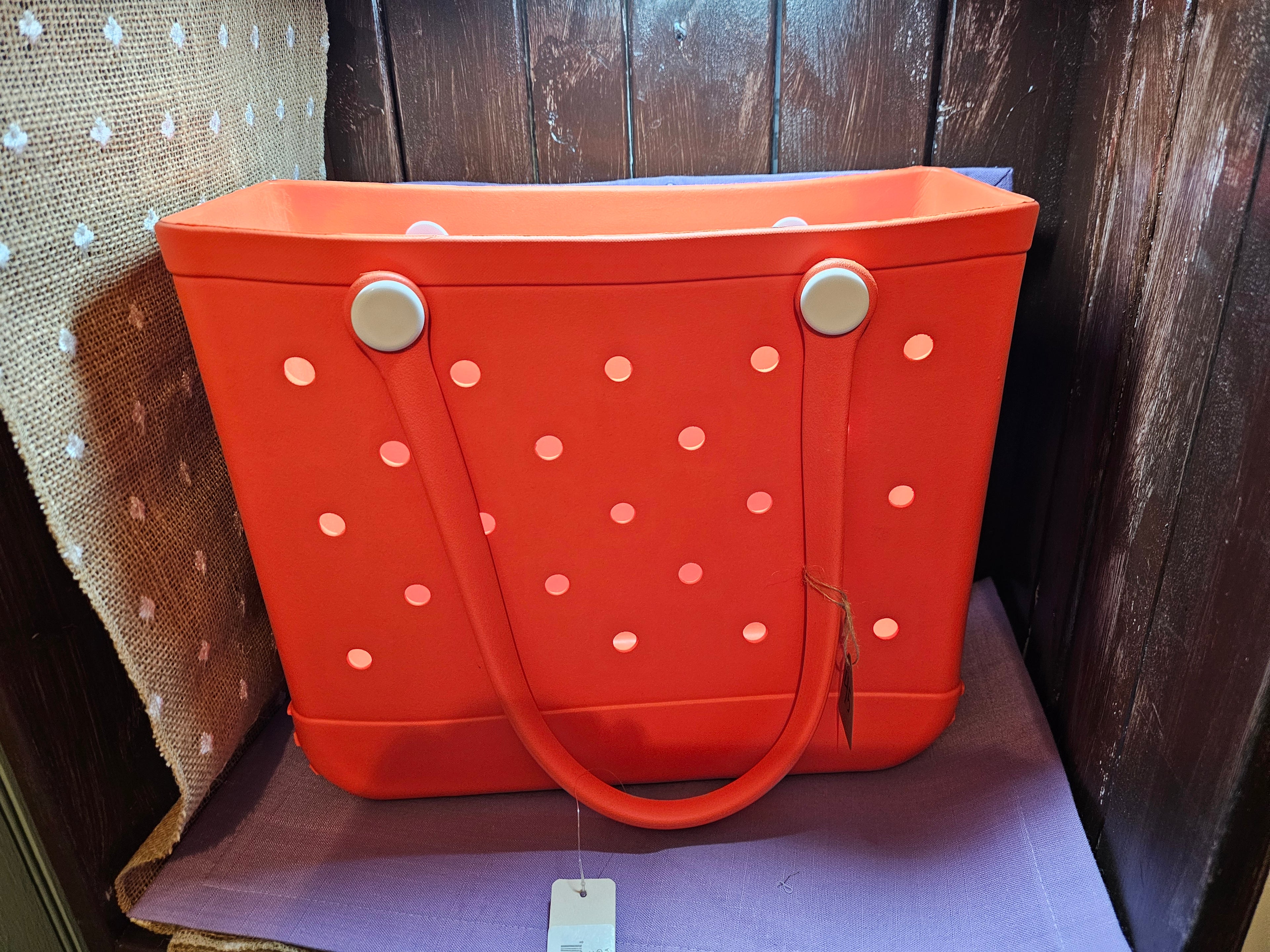 RUBBER TOTE BAG