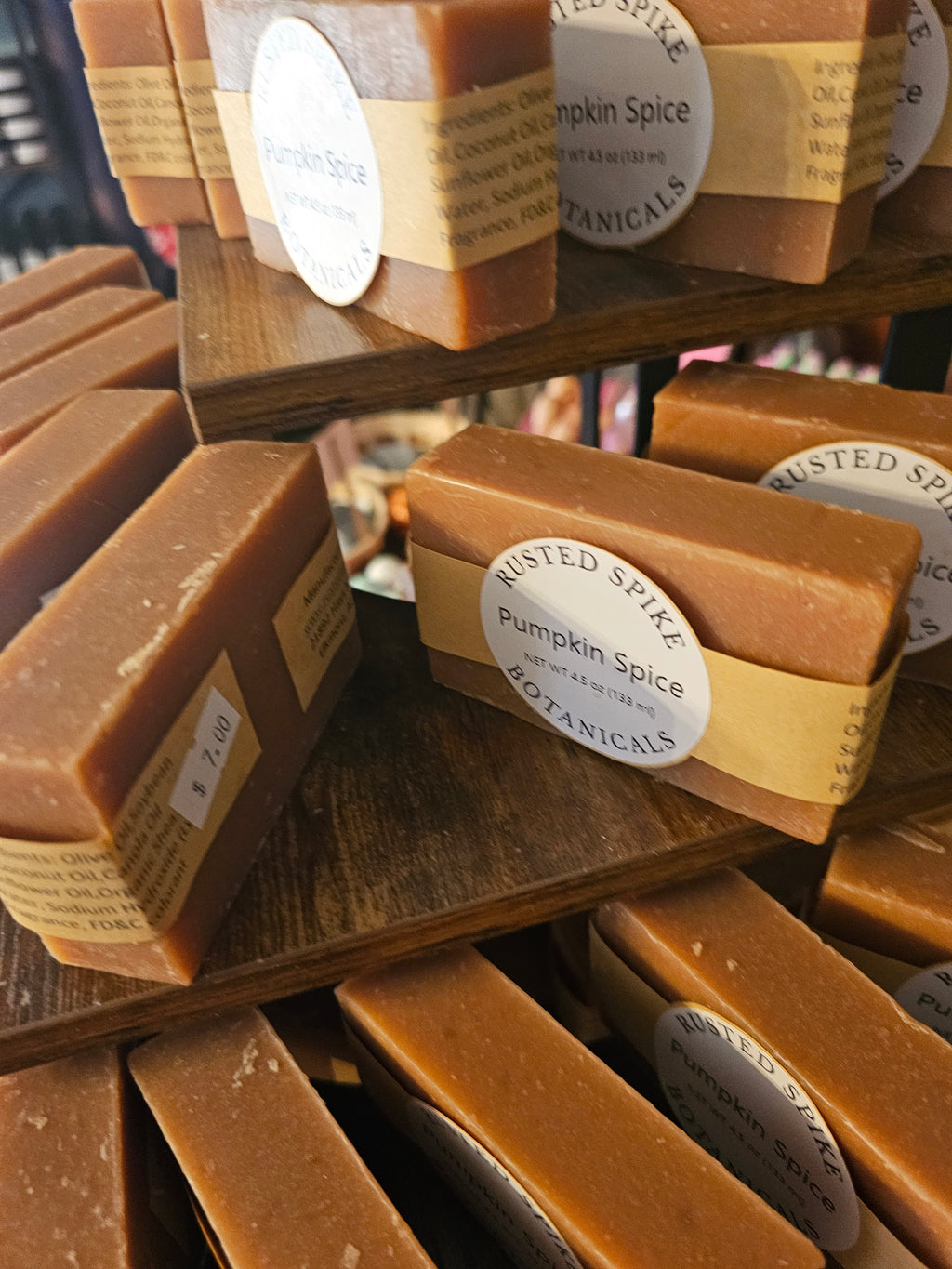 PUMPKIN SPICE SOAPS AND BATH BOMBS