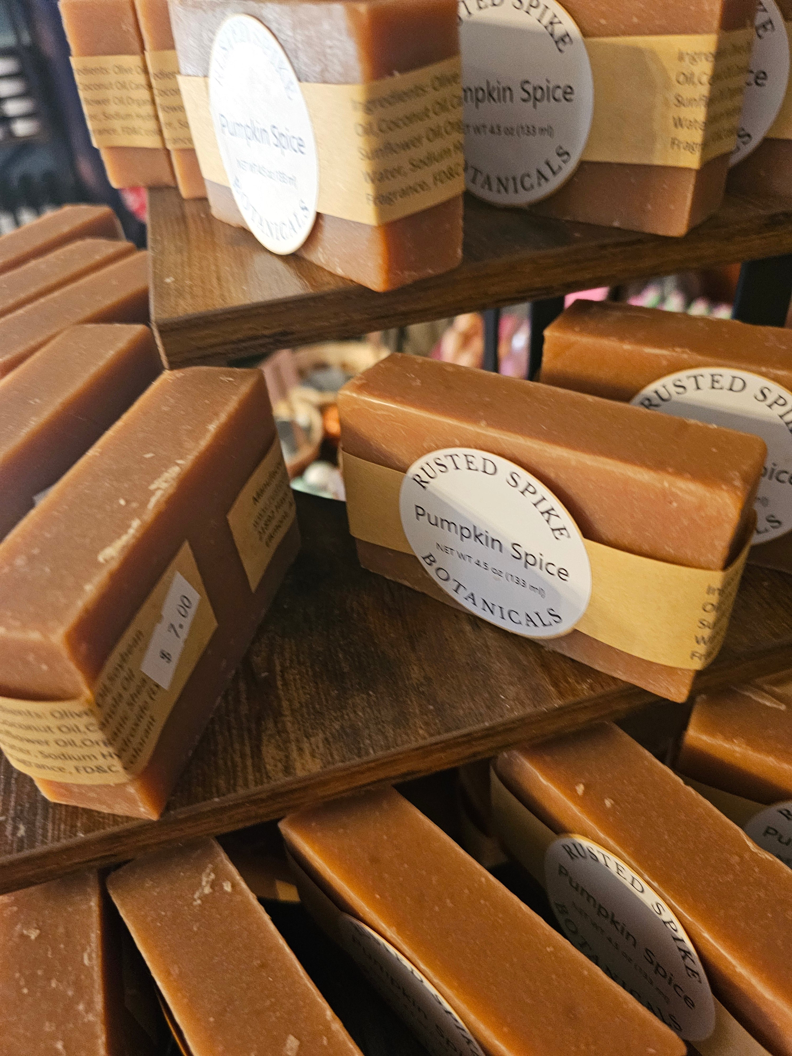 PUMPKIN SPICE SOAPS AND BATH BOMBS