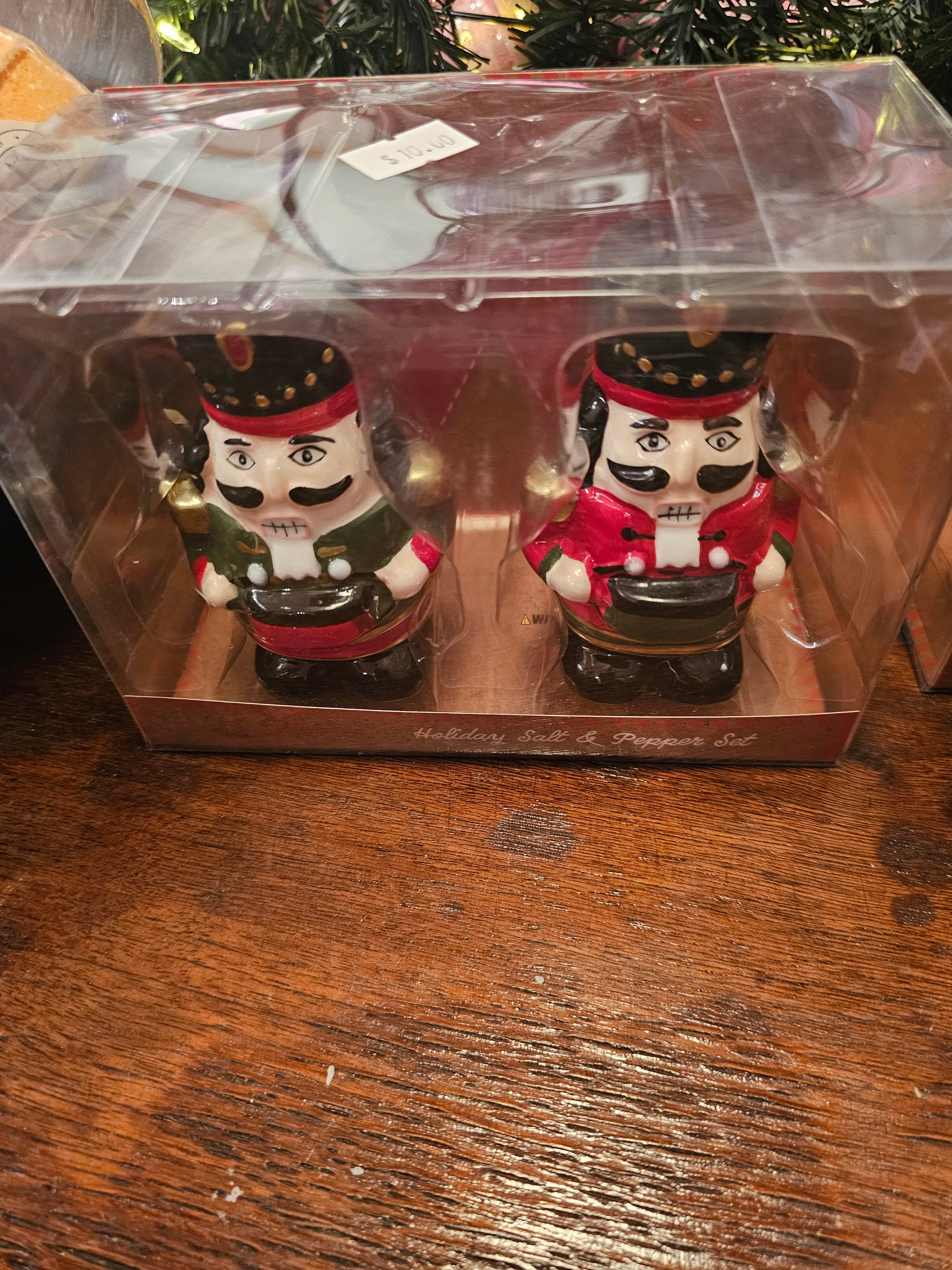 Festive Salt and Pepper Shakers